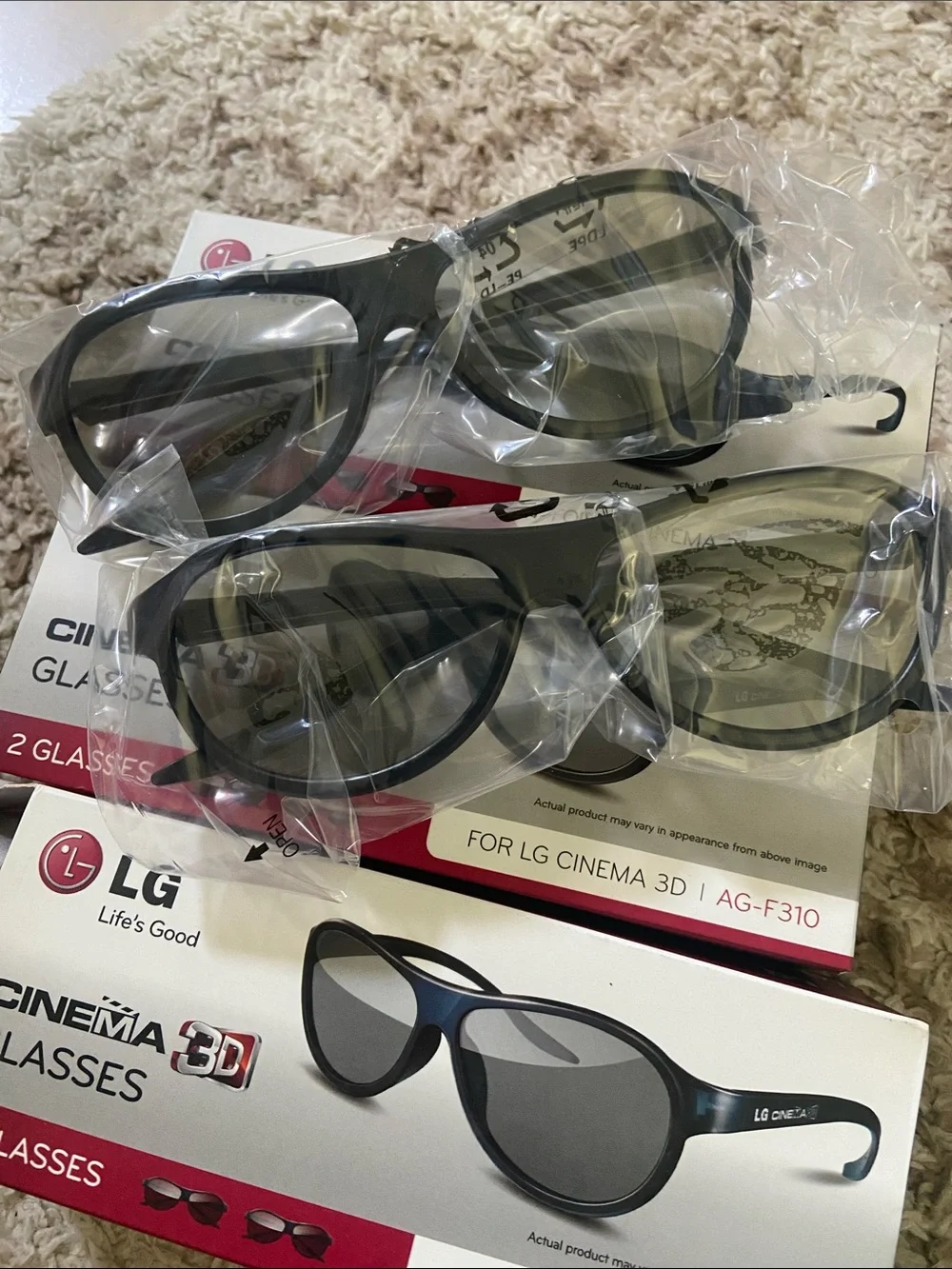 LG Cinema 3D Glasses Pack